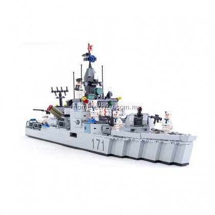 GUDI Military Educational Frigate Building Blocks Toys For Children Kids GUDI Military Educational Frigate Building Blocks Toys For Children Kids