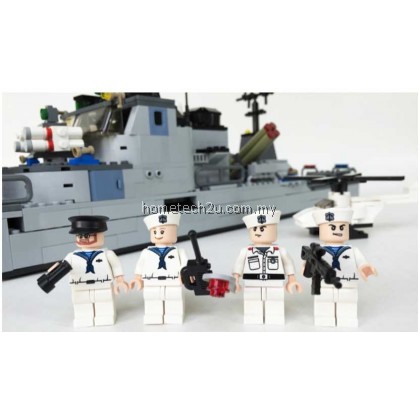 GUDI Military Educational Frigate Building Blocks Toys For Children Kids GUDI Military Educational Frigate Building Blocks Toys For Children Kids