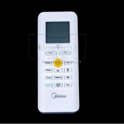 Original Midea Air Cond Remote Control Spare Parts Accessories RG70A/BGEF Original Midea Air Cond Remote Control Spare Parts Accessories RG70A/BGEF