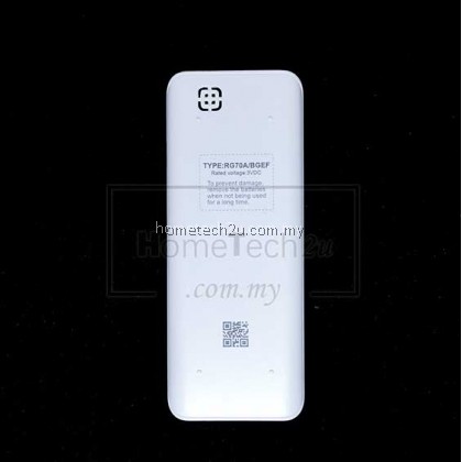Original Midea Air Cond Remote Control Spare Parts Accessories RG70A/BGEF Original Midea Air Cond Remote Control Spare Parts Accessories RG70A/BGEF