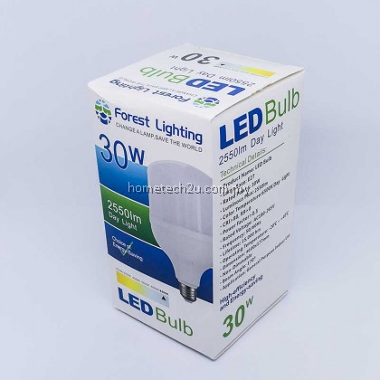 FOREST LIGHTING 30W E27 ENERGY SAVING LED BULB DAYLIGHT FOREST LIGHTING 30W E27 ENERGY SAVING LED BULB DAYLIGHT
