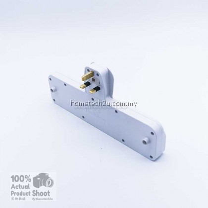 SUNSTAR WALL T-ADAPORT EXTENSION SWITCH SOCKET WITH SURGE PROTECTED (SIRIM APPROVED)