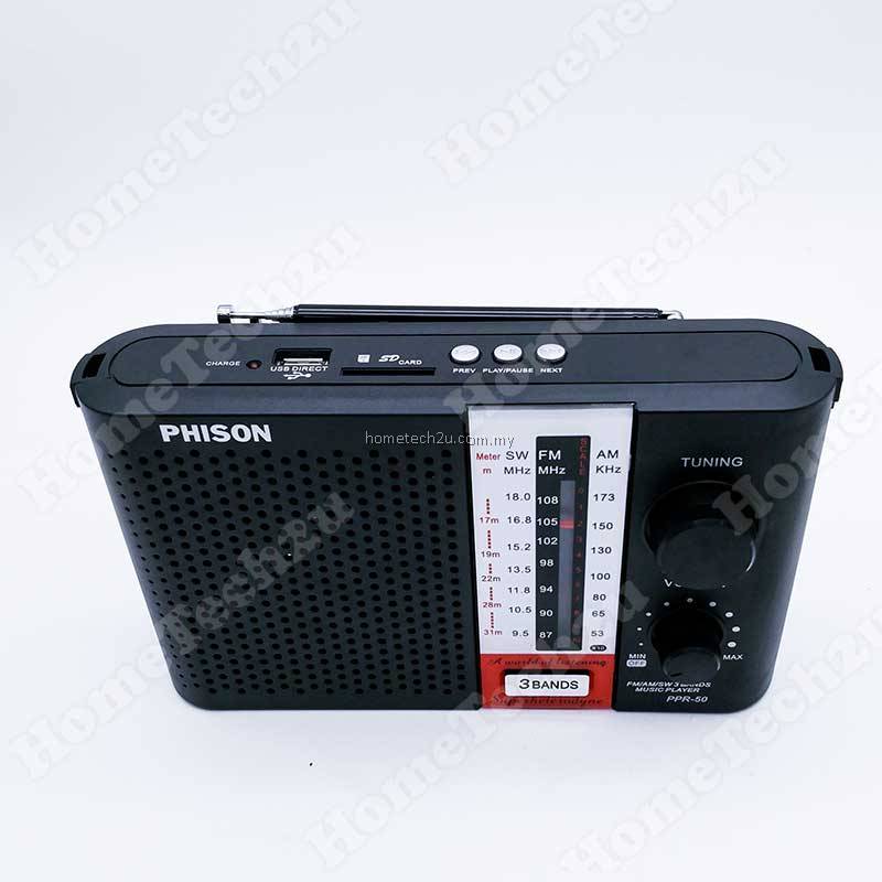 Phison Usb Phison Portable MP3 FM/AM Radio with USB SD Card