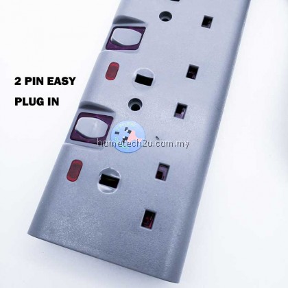 BRV HEAVY DUTY 3 4 5 WAY EXTENSION TRAILING SOCKET 2M ( EXTENSION CORD ) SIRIM BRV HEAVY DUTY 3 4 5 WAY EXTENSION TRAILING SOCKET 2M ( EXTENSION CORD ) SIRIM