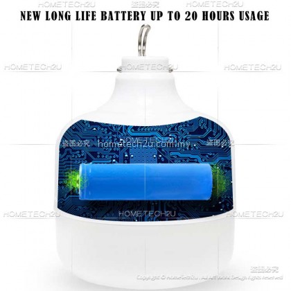[2019 NEW] 60W 158W Rechargeable Led Night Market Light Wireless USB Charging Bulbs