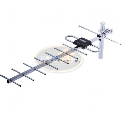 ME Uhf HDTV Digital Antenna Me-10E 10 Element for Myfreeview Antena Mytv DVBT2 [FREE 10Meter Cable]