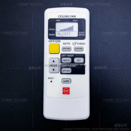 OEM PANASONIC KDK ORIGINAL CEILING FAN REMOTE CONTROL REPLACEMENT FOR K14Z9/F-M14F1 V56VK OEM PANASONIC KDK ORIGINAL CEILING FAN REMOTE CONTROL REPLACEMENT FOR K14Z9/F-M14F1 V56VK