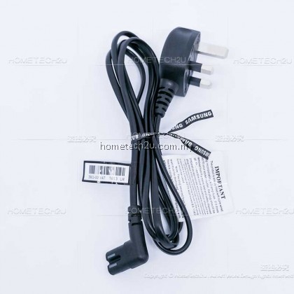 Original Samsung L Angle Mains Power Cable AC Cord for Samsung LED TV Compatible For ASTRO (1.5M) Original Samsung L Angle Mains Power Cable AC Cord for Samsung LED TV Compatible For ASTRO (1.5M)