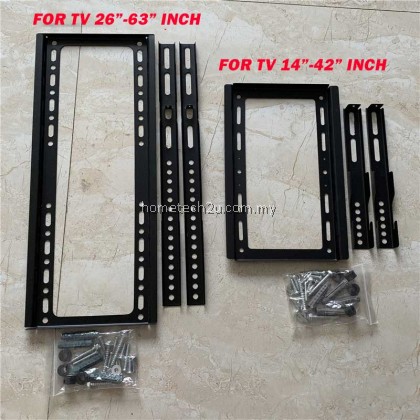 Universal LCD LED Plasma TV Bracket 14"- 42"/26”-63” inch Wall Mount/Bracket/LCD/LED/FLat/Panel
