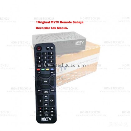 Remote Control For MYTV Decoder Original Remote Control For MYTV Decoder Original