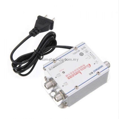 Seebest MYTV DVB-T2 Digital TV Signal Amplifier Booster Digital Cable Tv Amplifier Splitter-1 into 2 Out TV Seebest MYTV DVB-T2 Digital TV Signal Amplifier Booster Digital Cable Tv Amplifier Splitter-1 into 2 Out TV