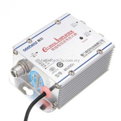 Seebest MYTV DVB-T2 Digital TV Signal Amplifier Booster Digital Cable Tv Amplifier Splitter-1 into 2 Out TV Seebest MYTV DVB-T2 Digital TV Signal Amplifier Booster Digital Cable Tv Amplifier Splitter-1 into 2 Out TV