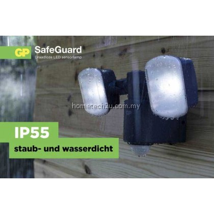 GP Batteries RF2.1 SAFEGUARD Motion Sensor Light LED outdoor floodlight (+ motion detector) GP Batteries RF2.1 SAFEGUARD Motion Sensor Light LED outdoor floodlight (+ motion detector)