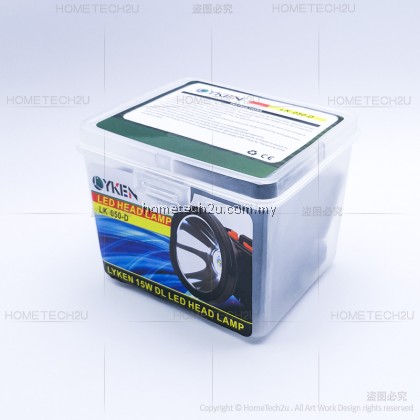 LYKEN 15W RECHARGEABLE LED HEAD LAMP LIGHT SUPER BRIGHT LYKEN 15W RECHARGEABLE LED HEAD LAMP LIGHT SUPER BRIGHT