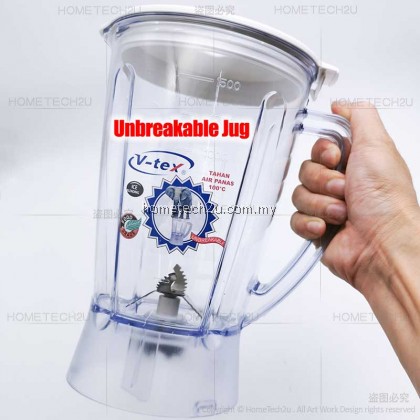 Panasonic Blender Jug 1.5L Big Capacity Unbreakeable Solid Blender Jug For MX-1011H MX-SM1031S MX-800S MX-801S MX-898M MX-900M MX-799S MX-337 MX-M100 MX-M200 MX-M210 MX-M300 (without motor) Panasonic Blender Jug 1.5L Big Capacity Unbreakeable Solid Blender Jug For MX-1011H MX-SM1031S MX-800S MX-801S MX-898M MX-900M MX-799S MX-337 MX-M100 MX-M200 MX-M210 MX-M300 (without motor)
