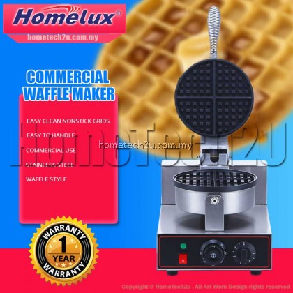 Homelux Commercial Electric Single Waffle Maker Baker Non Stick Waffle Cake Machine Homelux Commercial Electric Single Waffle Maker Baker Non Stick Waffle Cake Machine