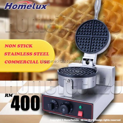 Homelux Commercial Electric Single Waffle Maker Baker Non Stick Waffle Cake Machine Homelux Commercial Electric Single Waffle Maker Baker Non Stick Waffle Cake Machine