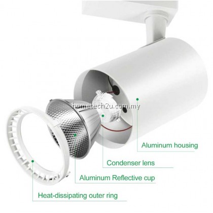 20W Led Track light Ceiling Rail Track lighting Spot Rail Spotlights Replace Halogen Lamps Bulbs For Clothing Shop-Warm White 20W Led Track light Ceiling Rail Track lighting Spot Rail Spotlights Replace Halogen Lamps Bulbs For Clothing Shop-Warm White