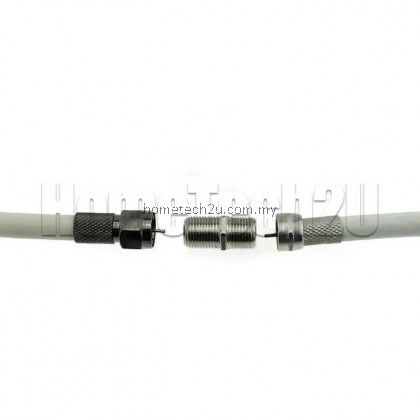Astro MYTV Female F/F RG6 Coax Coaxial Cable SMA RF Coax Connector F Type Coupler Adapter Connector Plug Astro MYTV Female F/F RG6 Coax Coaxial Cable SMA RF Coax Connector F Type Coupler Adapter Connector Plug