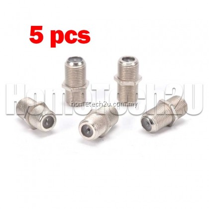 Astro MYTV Female F/F RG6 Coax Coaxial Cable SMA RF Coax Connector F Type Coupler Adapter Connector Plug Astro MYTV Female F/F RG6 Coax Coaxial Cable SMA RF Coax Connector F Type Coupler Adapter Connector Plug