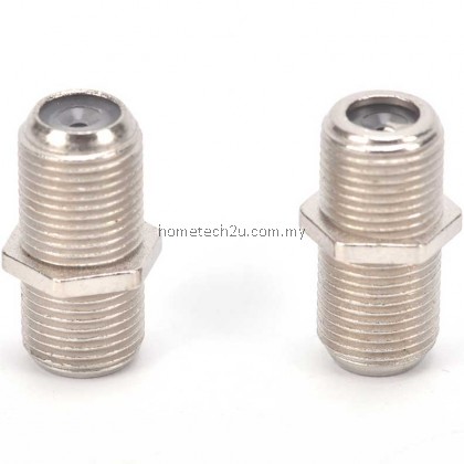 Astro MYTV Female F/F RG6 Coax Coaxial Cable SMA RF Coax Connector F Type Coupler Adapter Connector Plug Astro MYTV Female F/F RG6 Coax Coaxial Cable SMA RF Coax Connector F Type Coupler Adapter Connector Plug