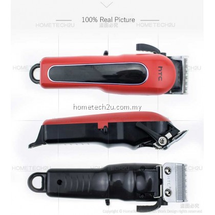 HTC Rechargeable Wireless Hair Clipper Cordless Electric Trimmer CT-8089 Mesin Rambut HTC Rechargeable Wireless Hair Clipper Cordless Electric Trimmer CT-8089 Mesin Rambut