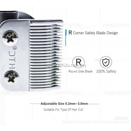 HTC Rechargeable Wireless Hair Clipper Cordless Electric Trimmer CT-8089 Mesin Rambut HTC Rechargeable Wireless Hair Clipper Cordless Electric Trimmer CT-8089 Mesin Rambut