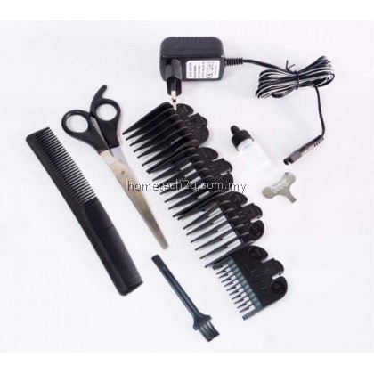 HTC Rechargeable Wireless Hair Clipper Cordless Electric Trimmer CT-8089 Mesin Rambut HTC Rechargeable Wireless Hair Clipper Cordless Electric Trimmer CT-8089 Mesin Rambut
