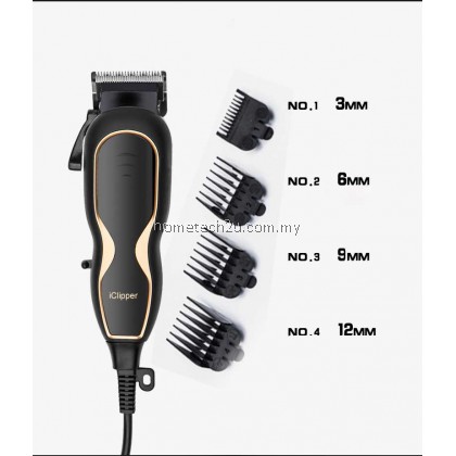iClipper F4 Professional Barber Hair Clipper Grooming Shaver Quality Cord Hair Clipper / Gunting Rambut (Champagne Gold) iClipper F4 Professional Barber Hair Clipper Grooming Shaver Quality Cord Hair Clipper / Gunting Rambut (Champagne Gold)
