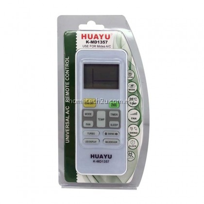 Midea Air Cond Remote Control Aircond Multi Replacement HUAYU (K-MD1357) Air Conditioner Midea Air Cond Remote Control Aircond Multi Replacement HUAYU (K-MD1357) Air Conditioner