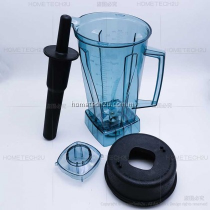 TWK TM-767 TM-788 TM-800 Omniblend Blender Machine Mixer 2 Liter Round Container Jar Jug Pitcher Cup bottom with blades Component Spare Part Accessories Accessory TWK TM-767 TM-788 TM-800 Omniblend Blender Machine Mixer 2 Liter Round Container Jar Jug Pitcher Cup bottom with blades Component Spare Part Accessories Accessory