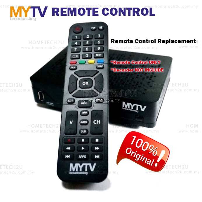 Original MYTV Remote Control (for Set Unit Dekoder Percuma)