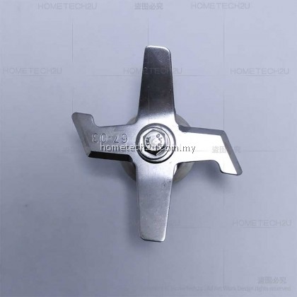 767 800 Stainless Steel Hardened Six Mixing and Cutting TWK 767 TM800 Blades Knife Ice Crusher Blades Blender Spare Parts 67-03
