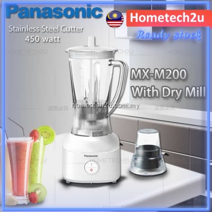 Original Panasonic Blender With Dry Mill Set MX-M100 MX-M200 (450 Watt) Original Panasonic Blender With Dry Mill Set MX-M100 MX-M200 (450 Watt)