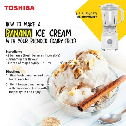 Original Toshiba Ice Blender 600watt powerful motor 1.5L Jug BL60PHNMY Original Toshiba Ice Blender 600watt powerful motor 1.5L Jug BL60PHNMY