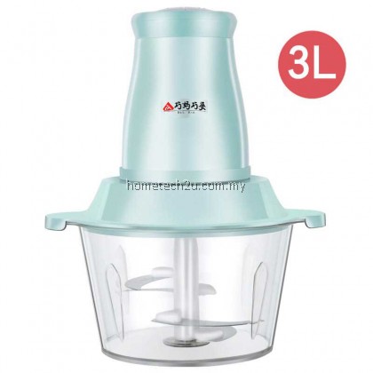 Electric Meat Grinder Household Stainless Steel Chopper Multi-function Meat Slicer 2L 3L High Quality Blender Easy Kitchen 250W