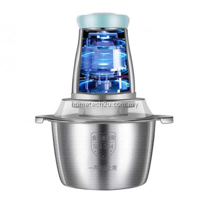 Electric Meat Grinder Household Stainless Steel Chopper Multi-function Meat Slicer 2L 3L High Quality Blender Easy Kitchen 250W