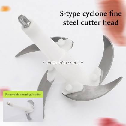 Dessini 2L Electric Meat Grinder Slicer Food Mini Chopper Stainless Kitchen Electric Chopper Meat Grinder Shredder