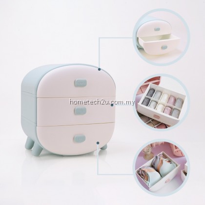 READY STOCK Household Artifact Storage Box for Socks and Underwear Organizer Drawer Cabinet Woman Wardrobe READY STOCK Household Artifact Storage Box for Socks and Underwear Organizer Drawer Cabinet Woman Wardrobe
