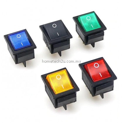 Rocker Switch ON-OFF 2 Position 4 Pins 6 Pins Electrical equipment With Light Power Switch