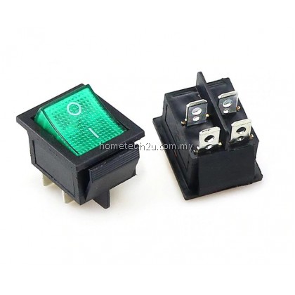 Rocker Switch ON-OFF 2 Position 4 Pins 6 Pins Electrical equipment With Light Power Switch