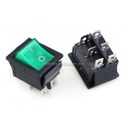Rocker Switch ON-OFF 2 Position 4 Pins 6 Pins Electrical equipment With Light Power Switch