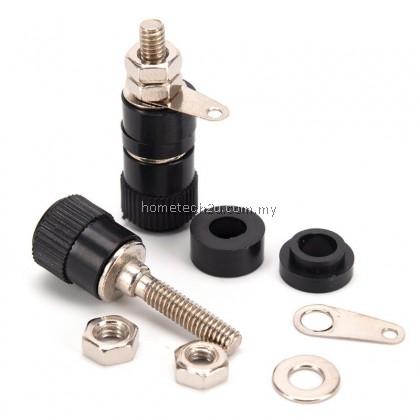 Banana Plug Jack Connector Banana Socket Nickel Plated Binding Post Nut JS-910B JS-919 4mm Amplifier Terminal