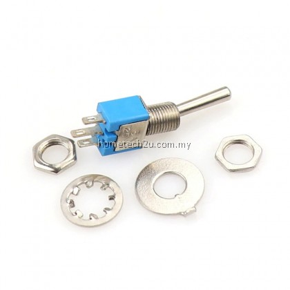 mini toggle switch ON-ON 3-pin mini rocker switch SMTS-102 6A 125VAC blue mini toggle switch ON-ON 3-pin mini rocker switch SMTS-102 6A 125VAC blue