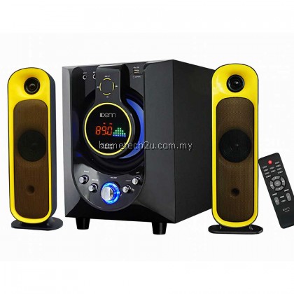 Denn 2.1ch PC Audio Multimedia Bluetooth Speaker with Remote Control (D-9970B) Denn 2.1ch PC Audio Multimedia Bluetooth Speaker with Remote Control (D-9970B)