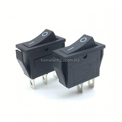 KCD3 Mini Rocker Switch 3 Pins ON-OFF 2 Position Black Boat Power Switch Modify Car Motorbike KCD3 Mini Rocker Switch 3 Pins ON-OFF 2 Position Black Boat Power Switch Modify Car Motorbike