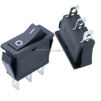 KCD3 Mini Rocker Switch 3 Pins ON-OFF 2 Position Black Boat Power Switch Modify Car Motorbike KCD3 Mini Rocker Switch 3 Pins ON-OFF 2 Position Black Boat Power Switch Modify Car Motorbike