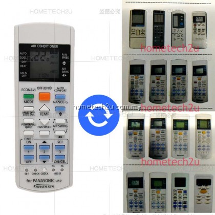 Panasonic Air Cond Aircon Aircond Remote Control ECONAVI Inverter Replacement PN1122 Panasonic Air Cond Aircon Aircond Remote Control ECONAVI Inverter Replacement PN1122