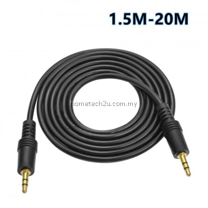 Audio cable aux jack 3.5 Stereo AUX 3.5mm Cables Mobile Phone connecting Line Male to Male 2m/5m/10m/15m/20m Gold-plated Audio cable aux jack 3.5 Stereo AUX 3.5mm Cables Mobile Phone connecting Line Male to Male 2m/5m/10m/15m/20m Gold-plated