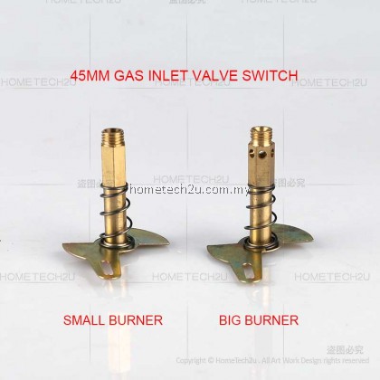 1 Pair Gas Stove Liquefied Auto Ignition Valve Accessories Burner Replacement Assembly Switch Accessories embedded stove wing valve spare parts